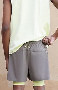 A.R.C. Active Green Running Shorts