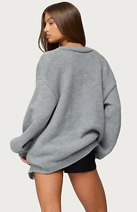 Edikted Julian Oversized Knit Cardigan
