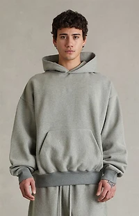 Fear of God ESSENTIALS Concrete Heather Signature Classic Hoodie