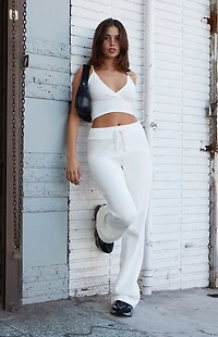 John Galt White Amara Tank Top