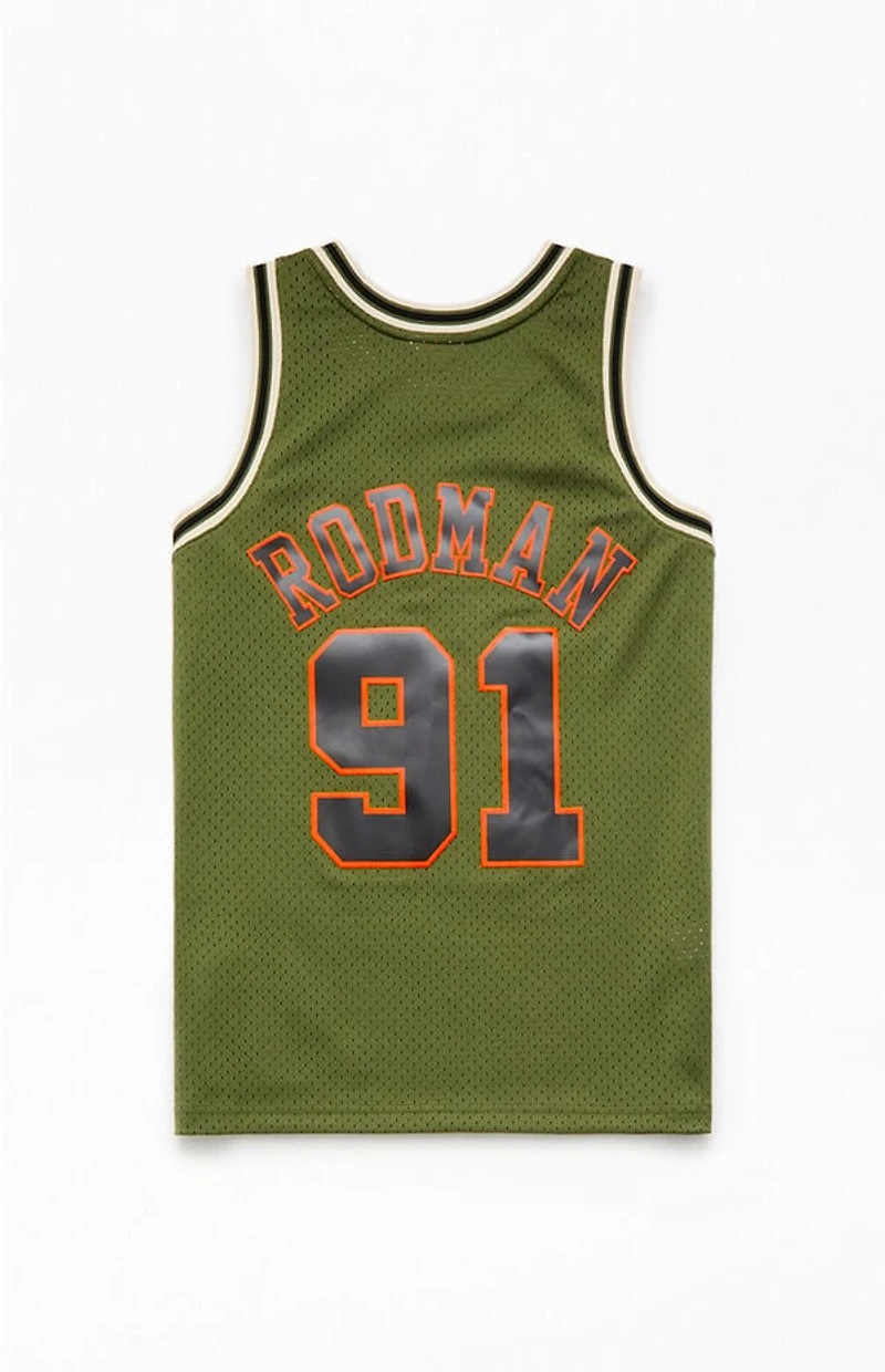 Mitchell & Ness Chicago Bulls Dennis Rodman Flight Jersey