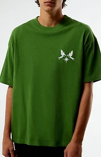 Pacsun Doves Embroidered T-Shirt