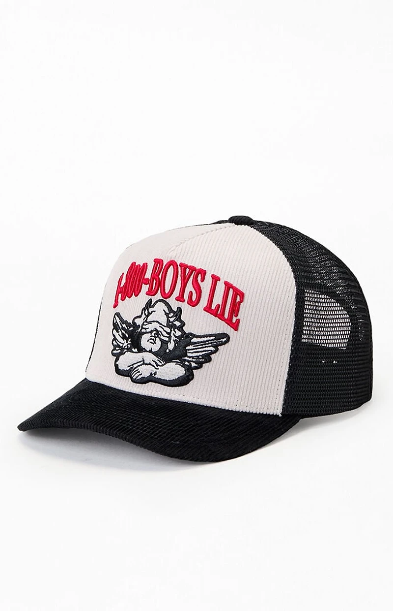 Boys Lie 1-800 Boys Lie Trucker Hat