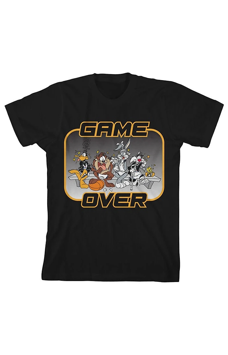Kids Space Jam 1996 Game Over T-Shirt