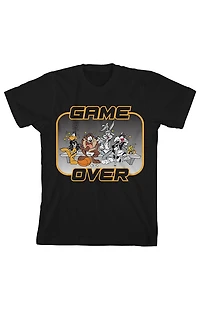 Kids Space Jam 1996 Game Over T-Shirt