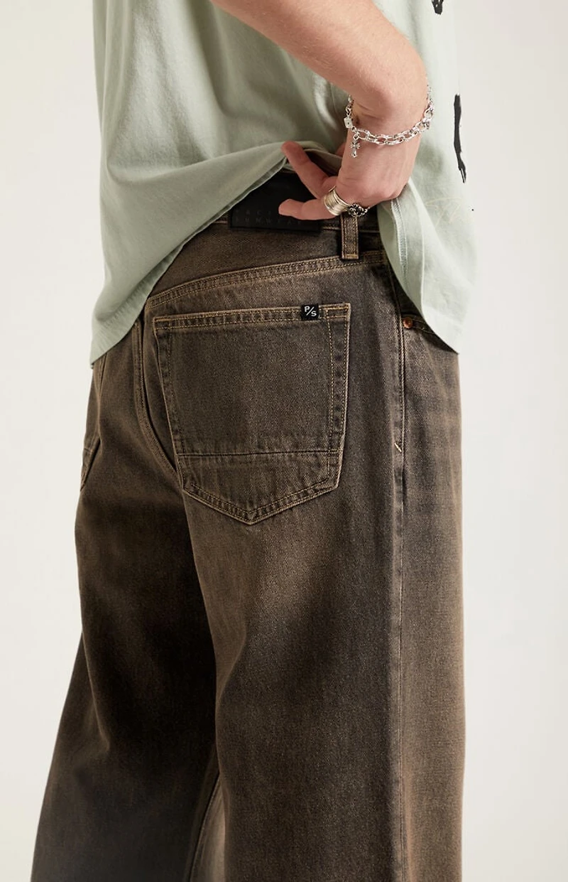 Pacsun Jordan Baggy Bootcut Jeans Washed