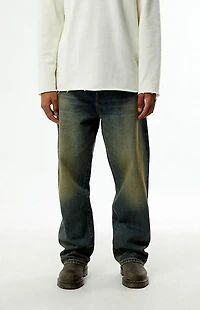 Pacsun Dylan Baggy Jeans Dark Blue Tint
