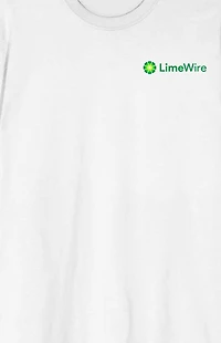 LimeWire Lime Slice Logo Art T-Shirt