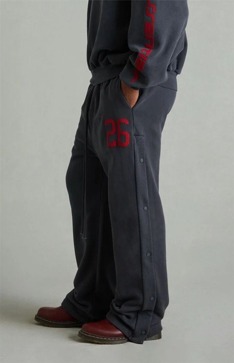 Fear of God ESSENTIALS Iron Gray Tear-Away Baggy Sweatpants