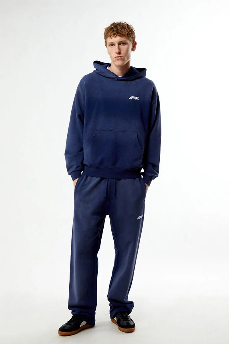 Formula 1 x Pacsun Las Vegas Washed Blue Logo Hoodie