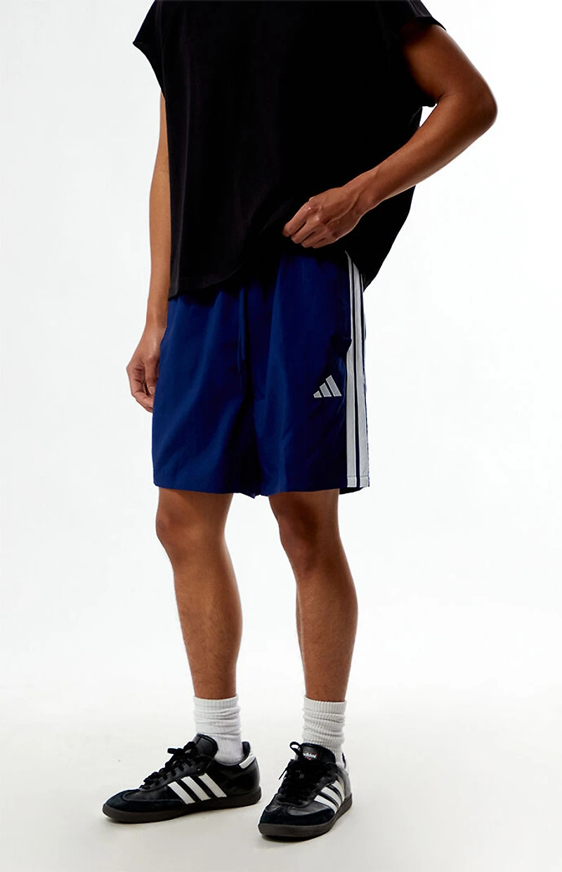 adidas Navy Striped Chelsea Shorts
