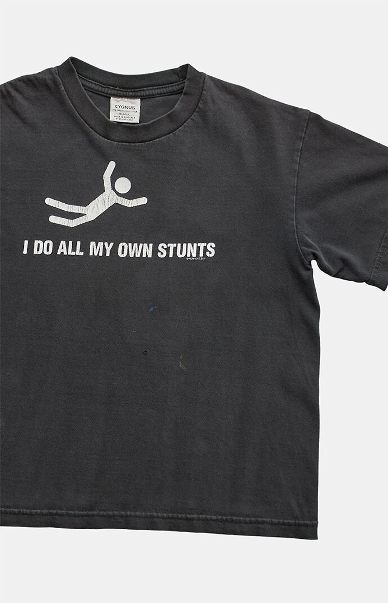 PS VINTAGE 2000s I Do My Own Stunts Baby Graphic T-Shirt