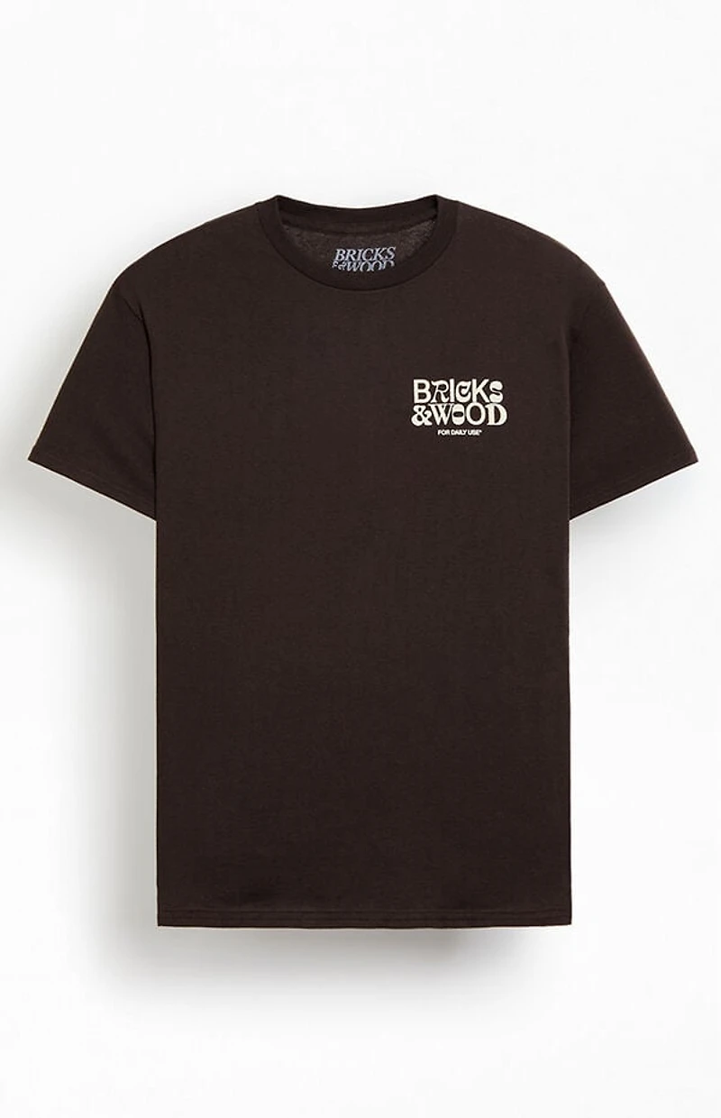 Bricks & Wood For Daily Use Logo T-Shirt