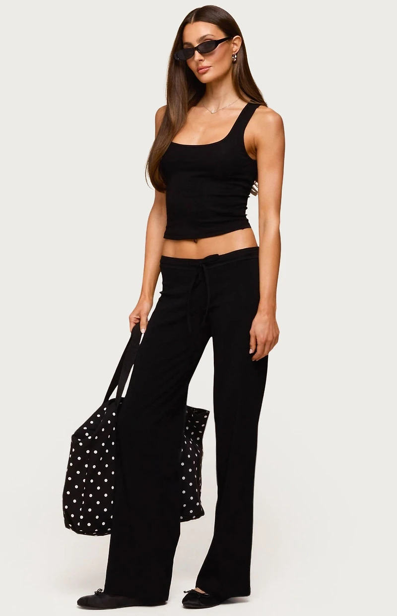 Edikted Claudia Straight Leg Pants