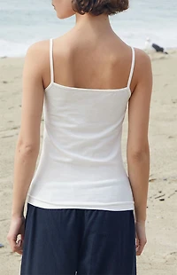John Galt White Tiffany Tank Top