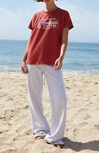 John Galt Light Gray Hilary Soft Flare Yoga Pants