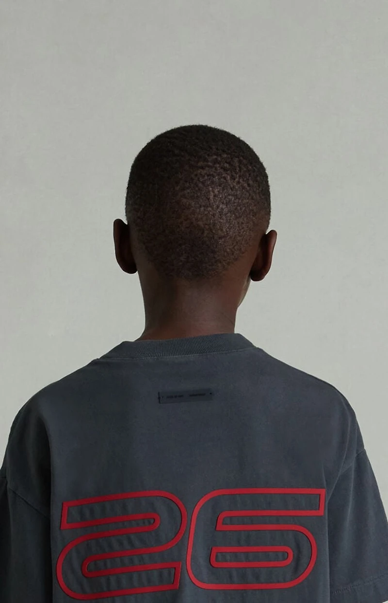 Fear of God ESSENTIALS Kids Iron Gray Short Sleeve T-Shirt