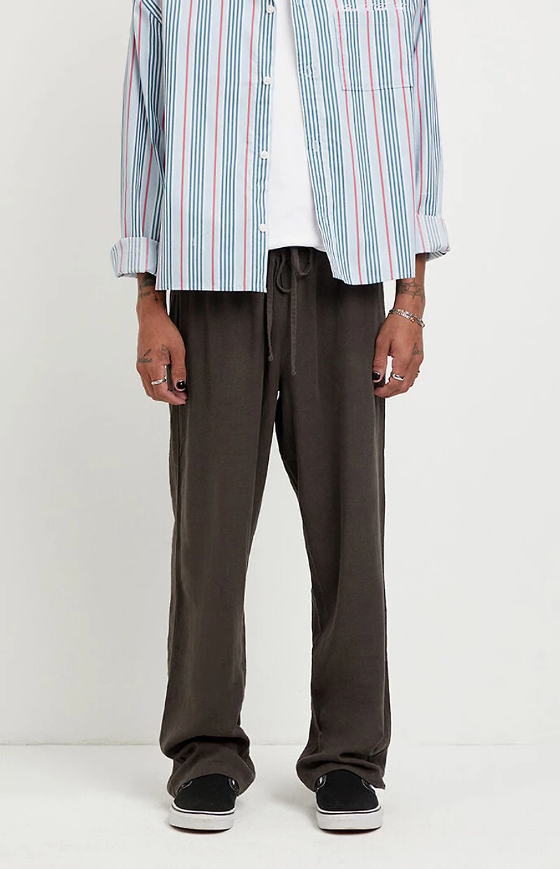 Pacsun Wilder Linen Straight Pants