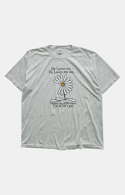 PS VINTAGE 90s He Love's Me, I'm All He's Got Graphic T-Shirt