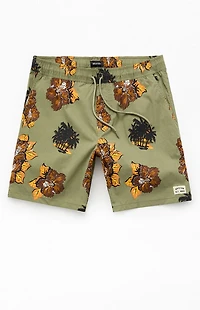 Brixton Everyday Stretch Hybrid 7" Swim Trunks