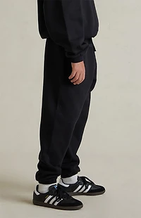 Fear of God ESSENTIALS Kids Jet Black Classic Fleece Sweatpants