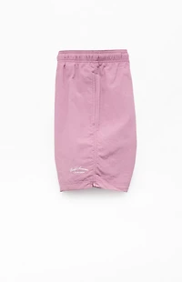 Pacsun Purple Collegiate 6.5" Swim Trunks