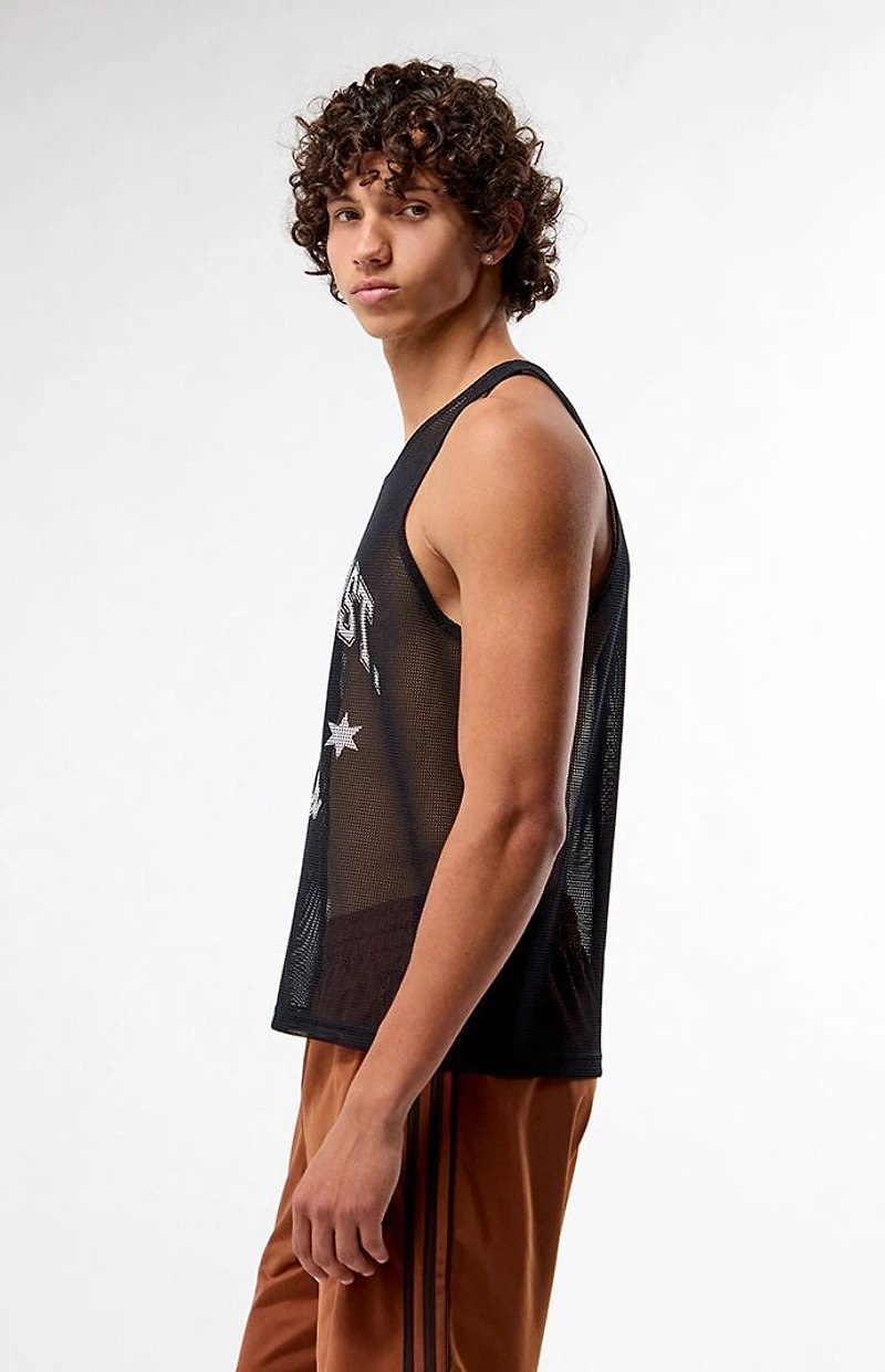 Pacsun Canal St. Mesh Basketball Jersey Tank Top