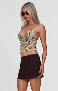 Tiger Mist Octavia Mini Skirt