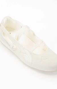 Puma Women's Cream Speedcat Ballet Python II Sneakers