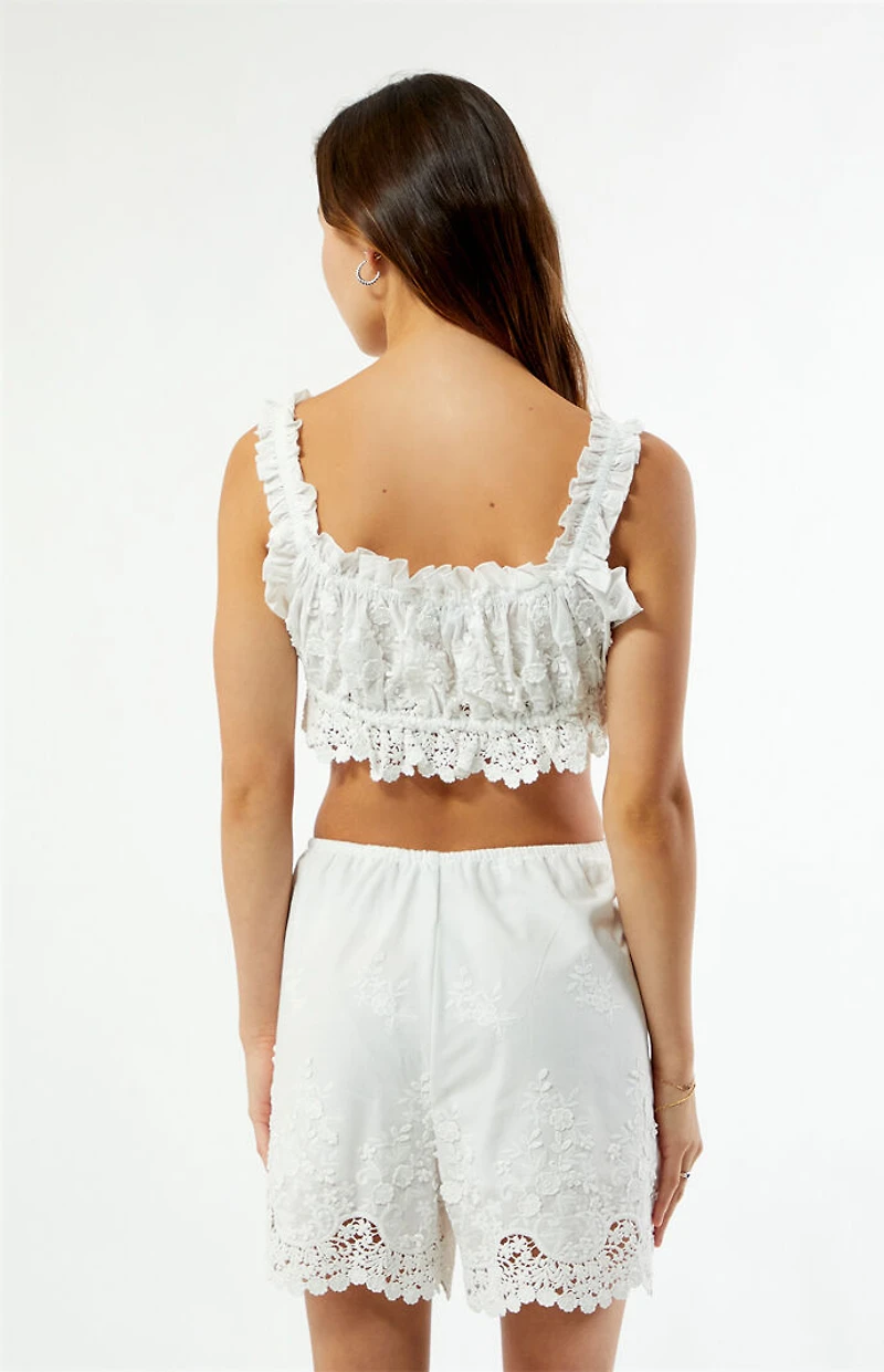 WEWOREWHAT Double Tie Top