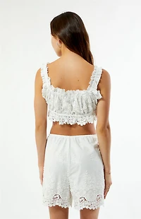 WEWOREWHAT Double Tie Top