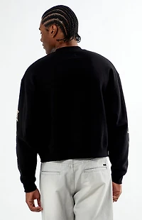 Pacsun Barbed Wings Cropped Crew Neck Sweatshirt