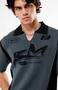 Pacsun Moto Polo Sweater Shirt