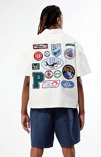 Pacsun Patchwork Camp Shirt