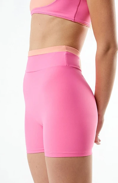 ONEONE Active Pink Alanna Biker Shorts