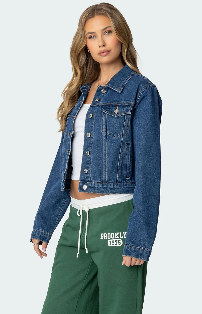 Edikted Barb Denim Jacket