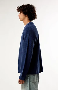 Pacsun Navy Vaughn Polo Sweater