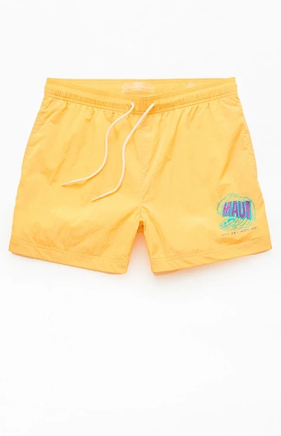 Pacsun Maui Crinkle 4.5" Swim Trunks