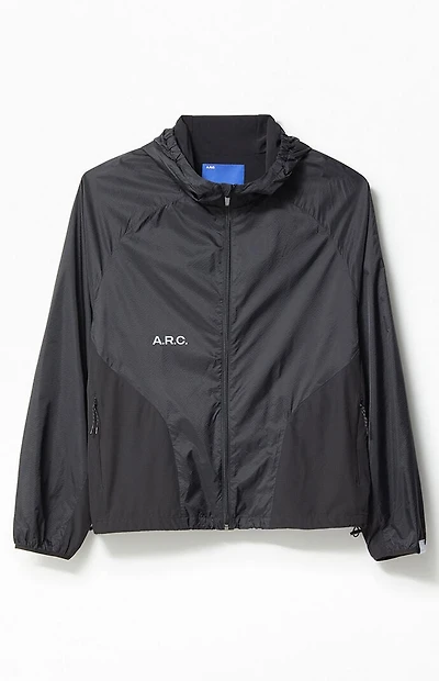 A.R.C. Active Black Performance Hooded Jacket