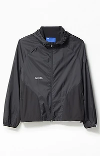 A.R.C. Active Black Performance Hooded Jacket