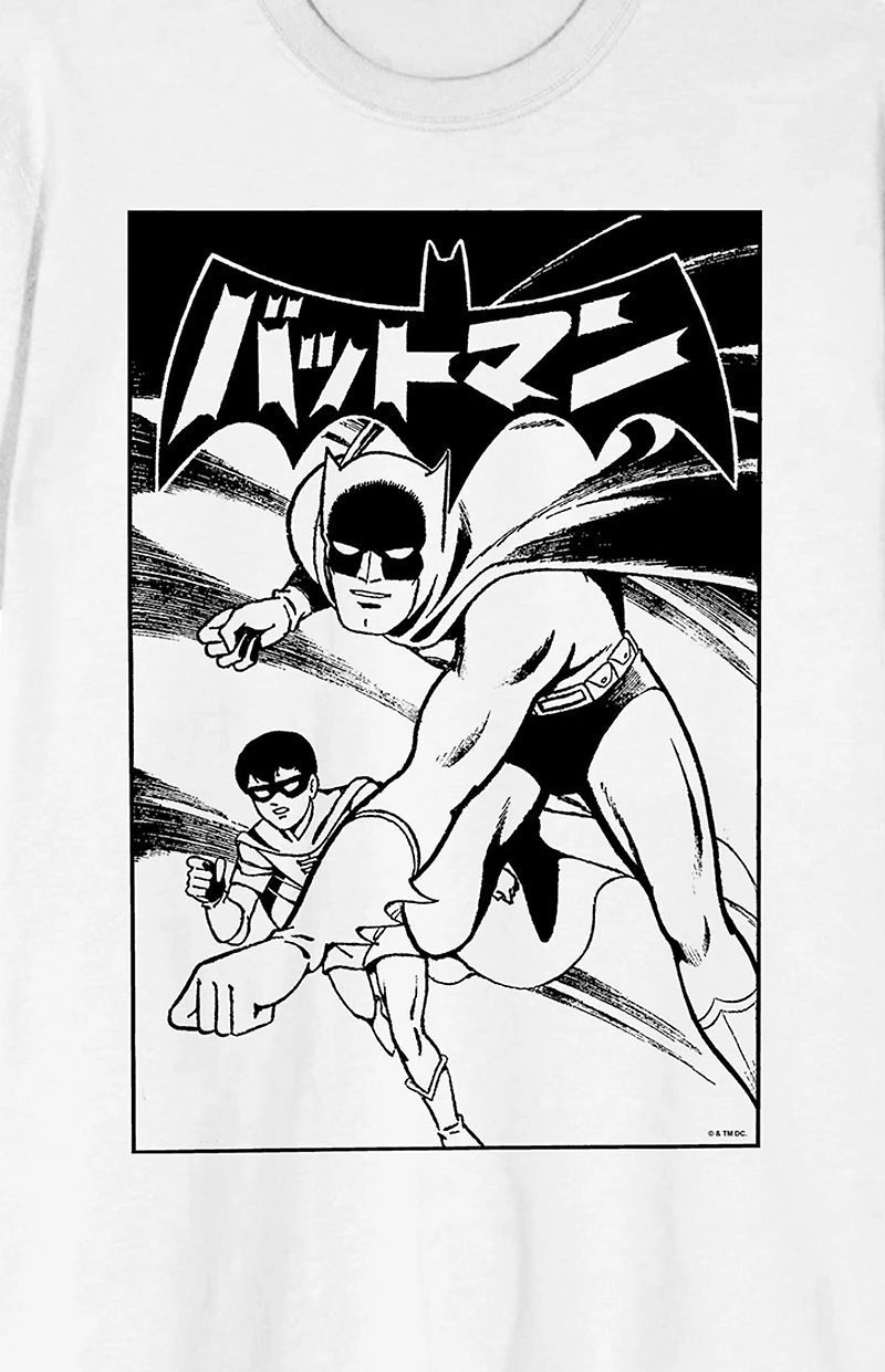 Batmanga Manga Cover Art T-Shirt