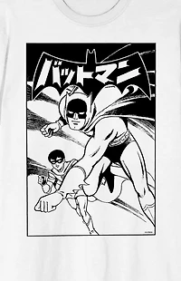 Batmanga Manga Cover Art T-Shirt