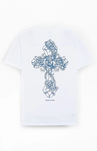 Rest Easy Rose Cross T-Shirt