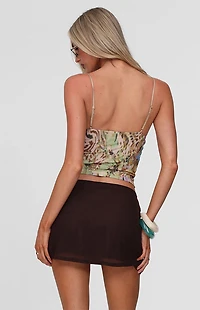 Tiger Mist Octavia Mini Skirt