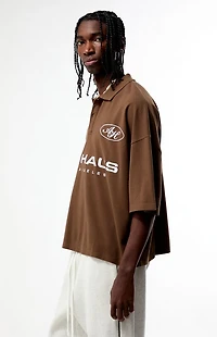 Pacsun Art Haus Boxy Polo Shirt