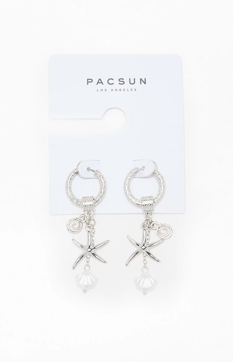 Pacsun Starfish Charm Earrings