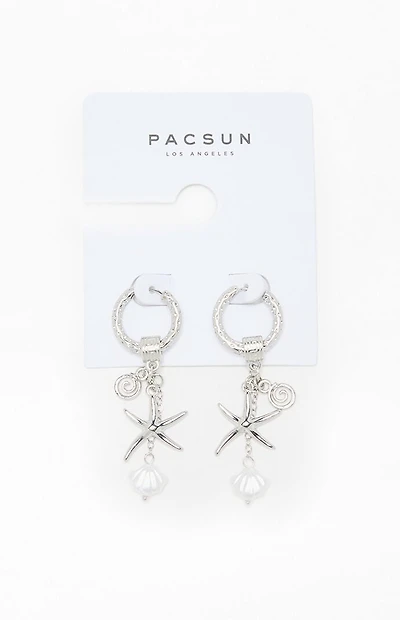 Pacsun Starfish Charm Earrings