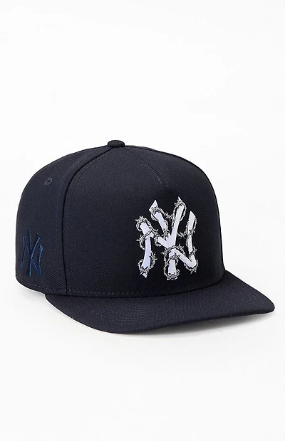 New Era NY Yankees 59FIFTY Barbed Wire Snapback Hat