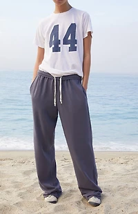 John Galt Navy Anastasia Baggy Sweatpants