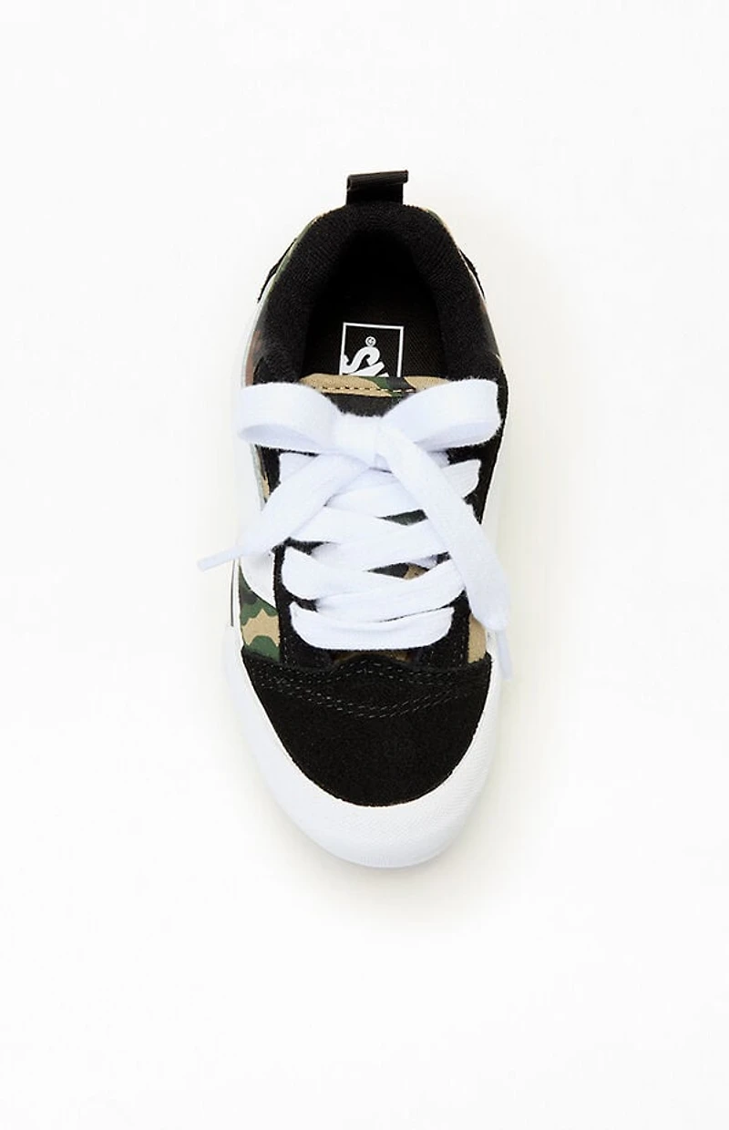 Vans Kids Black & Camo Knu Skool Shoes